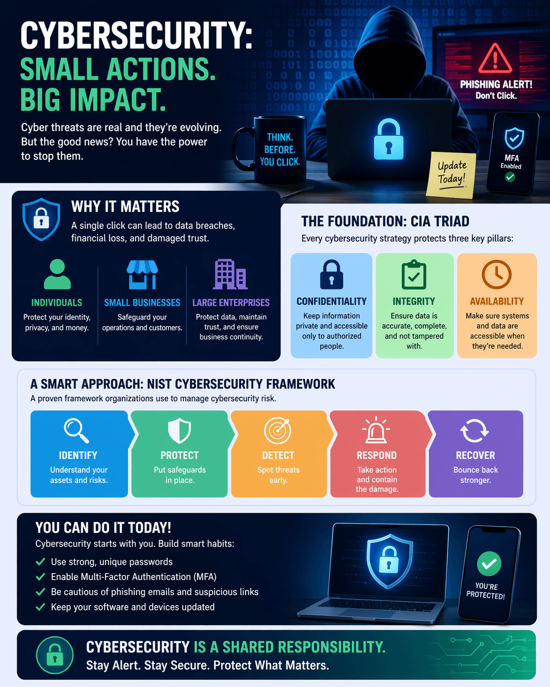 Cybersecurity Is Everyone’s Responsibility: From Individuals to Enterprises